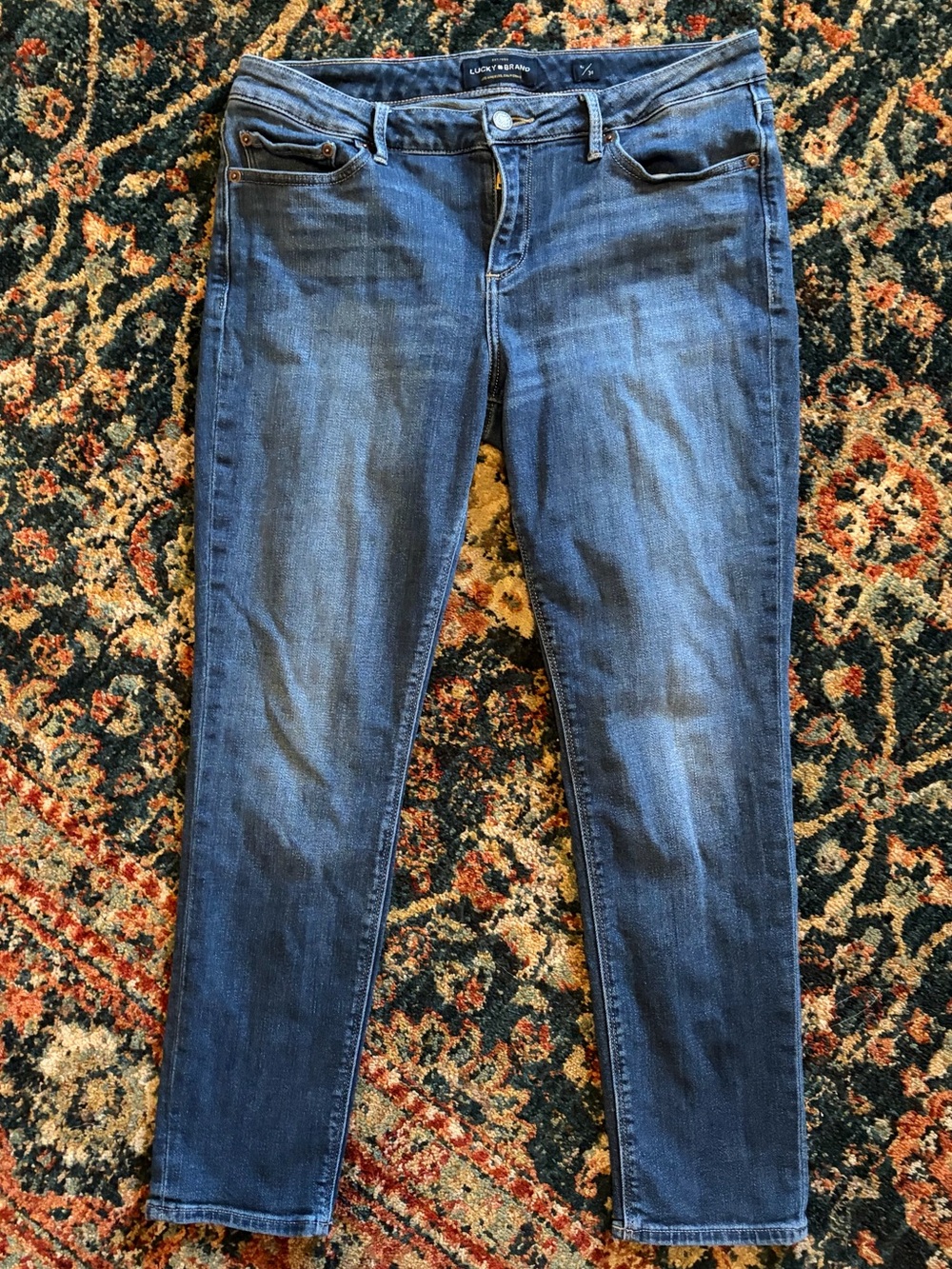 Lucky Brand Women's Medium Wash Skinny Jeans
